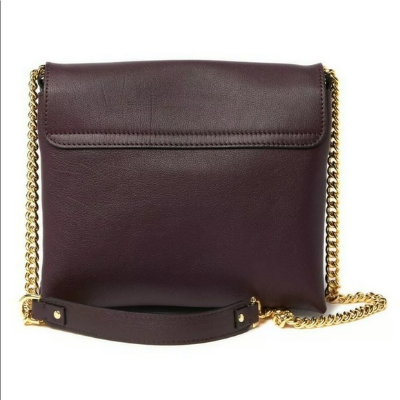 ❌SOLD❌ NWOT ALEXANDER MCQUEEN TWIN SKULLS BAG BURGUNDY - Picture 2 of 6